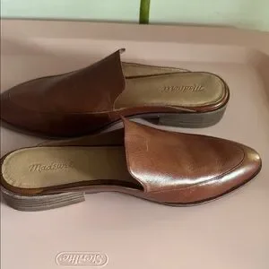 Madewell | Shoes | Madewell Brown Leather Womens Loafers  display picture 2